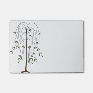 Weeping Willow Tree country prim Post-it Notes