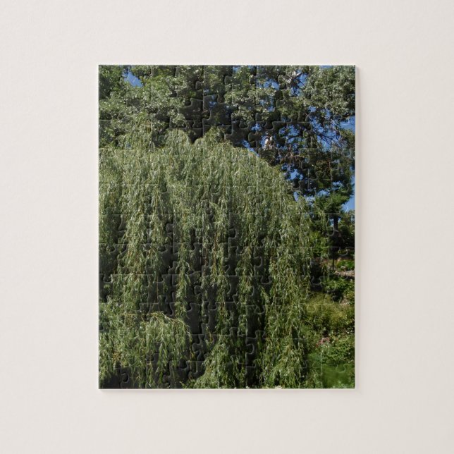Weeping Willow Tree Jigsaw Puzzle (Vertical)