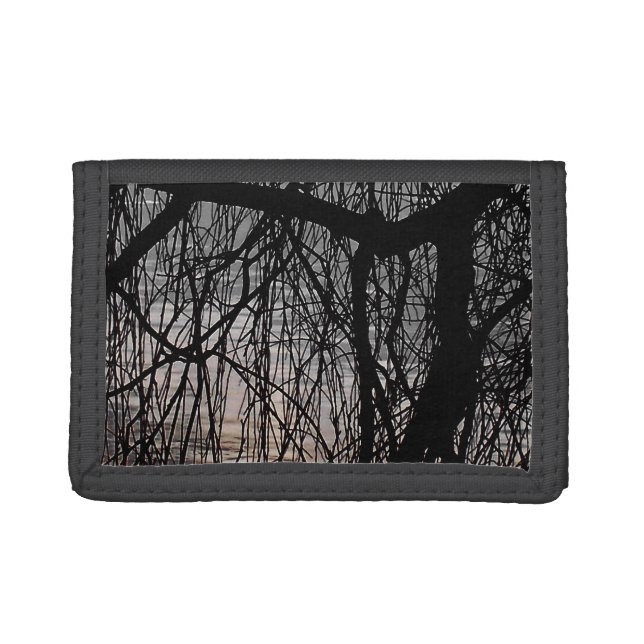 WEEPING WILLOW TREE TRI-FOLD WALLET (Front)