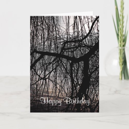 WEEPING WILLOW TREES CARD