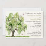 Weeping Willow Wedding Invitation at Zazzle