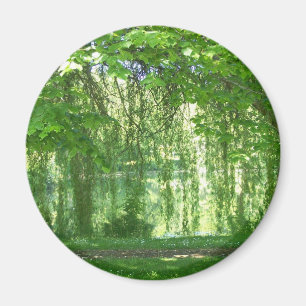 Weeping Willows with Pond Magnet