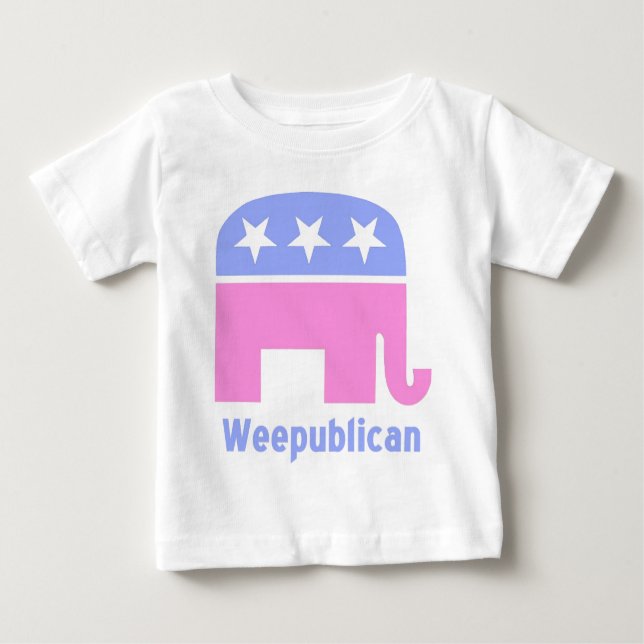 weepublican baby T-Shirt (Front)