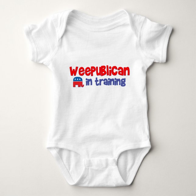 WeePublican in Training Baby Bodysuit (Front)