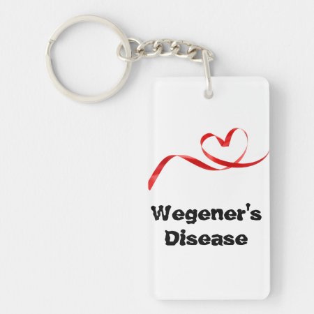 Wegener's Awareness, Find A Cure Keychain