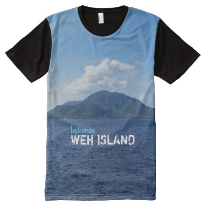Weh Island of Indonesia in Banda Aceh Province All-Over-Print Shirt
