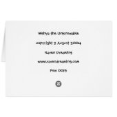 Wehya the Unknowable Cards (Back Horizontal)