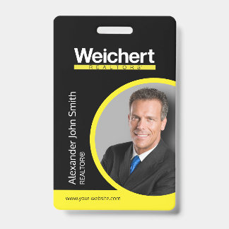 Weichert Realtors ID Card Badge