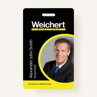 Weichert Realtors ID Card Badge