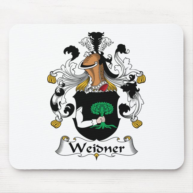 Weidner Family Crest Mouse Pad (Front)