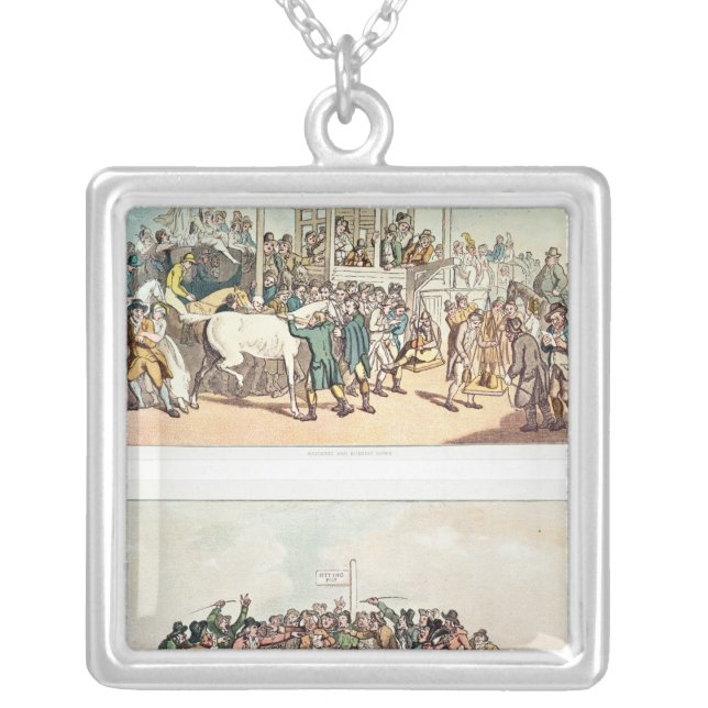 Weighing and Rubbing Down' and 'The Betting Silver Plated Necklace (Front)