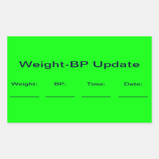 Weight-Bp Update Chart Labels
