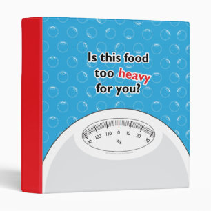 Weight & Health Conscious Binder