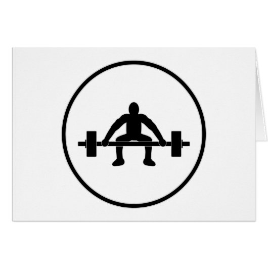 Weight Lift Sign (Front Horizontal)