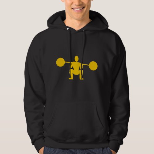 Weight Lifter 01 _ Amber Hoodie