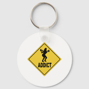 Weight Lifting 2 Keychain