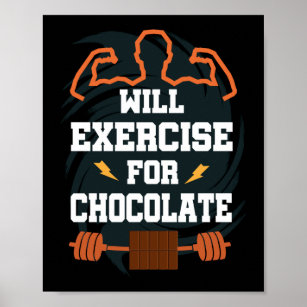 Weight Lifting Bodybuilding Will Exercise For Poster