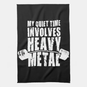 "Weight lifting" Motivation - Heavy Metal Towel