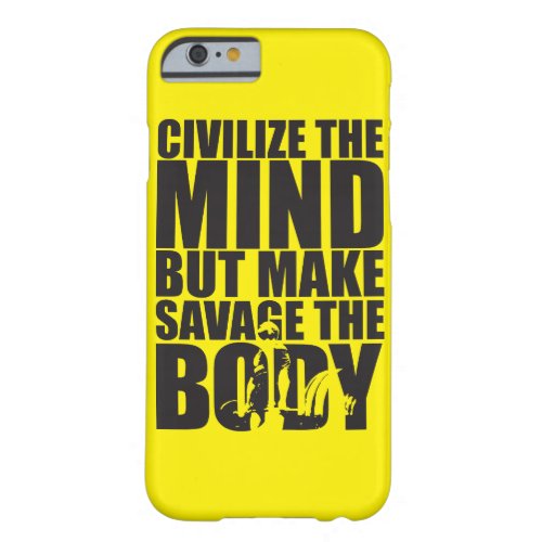 Weight Lifting Motivational Barely There iPhone 6 Case