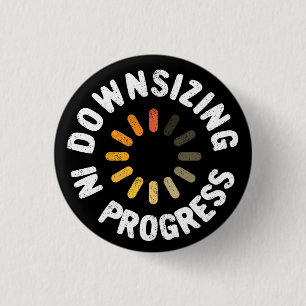 Weight Loss Action Plan Downsizing in Progress Button