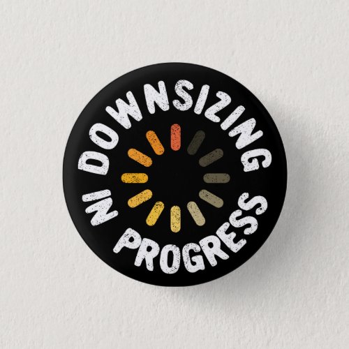 Weight Loss Action Plan Downsizing in Progress Button