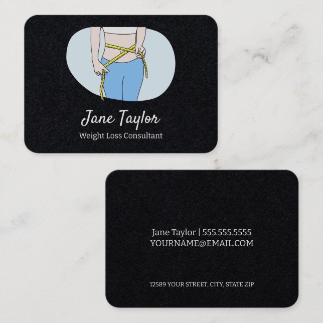 Weight Loss Business Card (Front/Back)