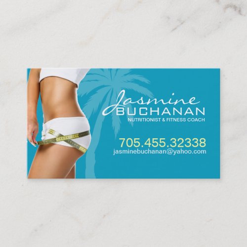 Weight Loss Business Card Template