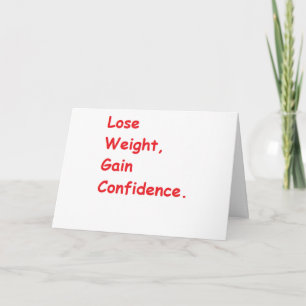 weight loss card
