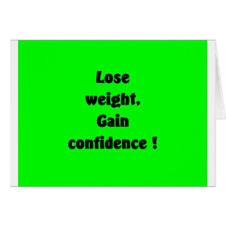 Weight loss cards