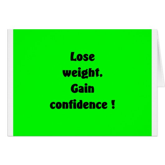 Weight loss cards (Front Horizontal)