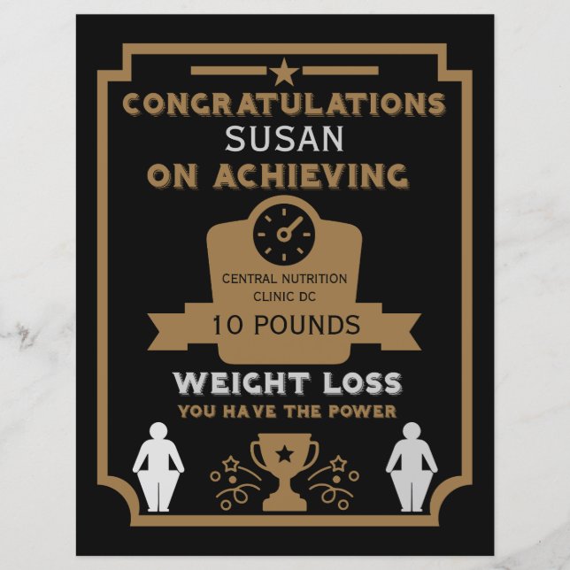 Weight Loss Congratulation (Front)