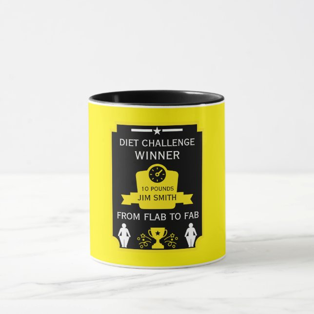 Weight Loss Congratulation Mug (Center)