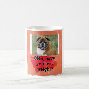 Weight Loss Custom Dog Photo Mug