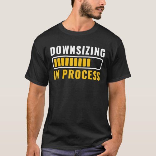 Weight Loss Downsizing In Progress Gastric Surgery T_Shirt