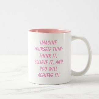 Weight Loss Inspiration Two-Tone Coffee Mug