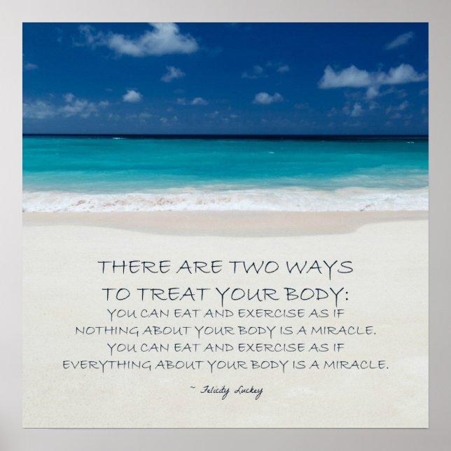 Weight Loss Motivation: Beach Ready 19 Poster (Front)
