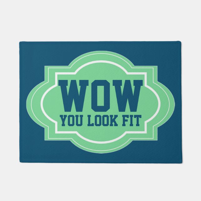 Weight Loss Motivation Doormat (Front)