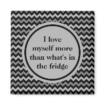 Weight loss positive affirmation in black and gray