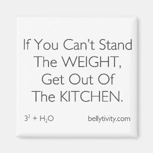 weight loss refrigerator magnet