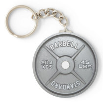 Weight Plate Keychain 20KG 45LB Weight Plate Keychain 20KG 45LB