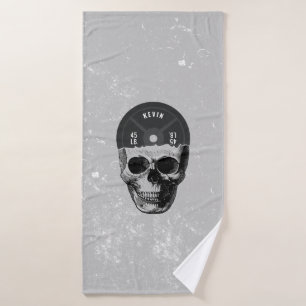 Weight Plate Skull Training Fitness Bodybuilding  Bath Towel