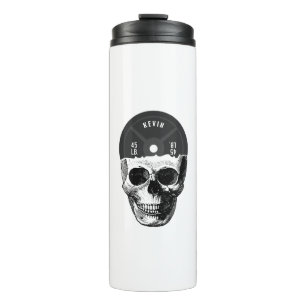 Weight Plate Skull Training Fitness Bodybuilding Thermal Tumbler