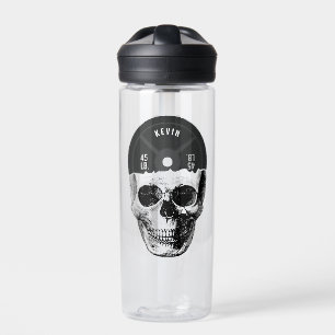 Weight Plate Skull Training Fitness Bodybuilding  Water Bottle