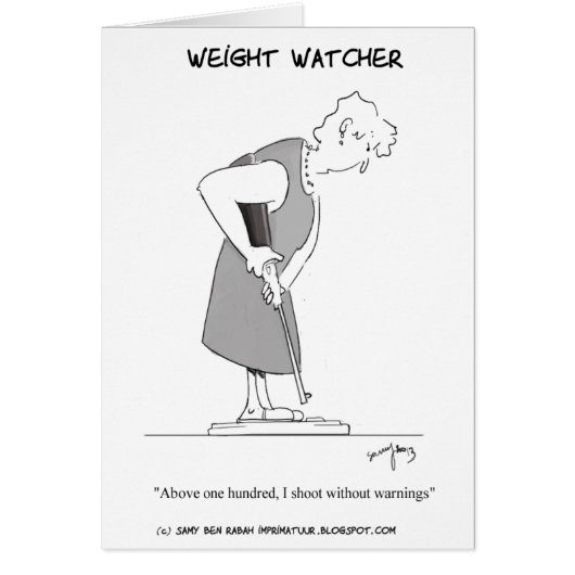 Weight Watcher Cards (Front)