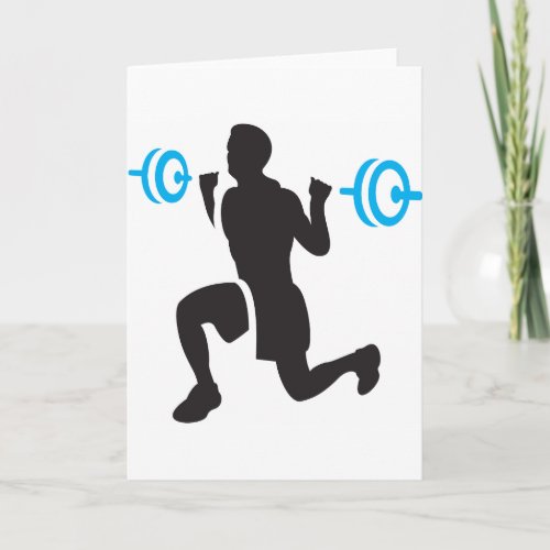 Weightlifter Greeting Cards