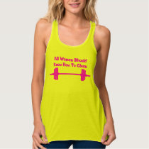 Weightlifting - All Women Should Know How To Clean Tank Top
