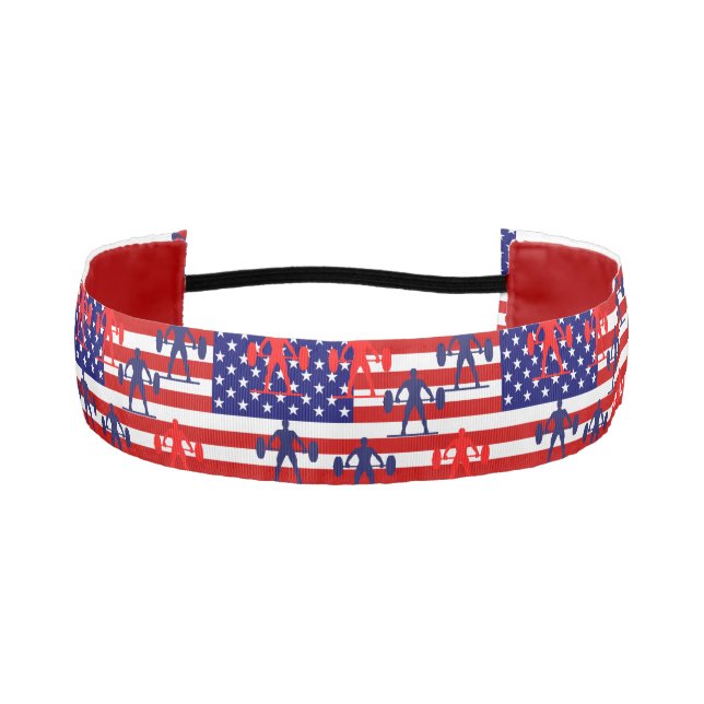 WEIGHTLIFTING      ATHLETIC HEADBAND (Front)