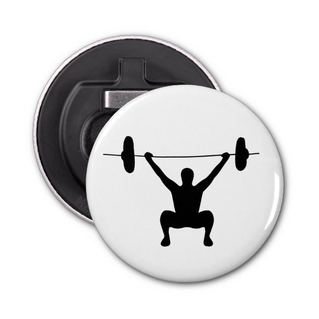 Weightlifting Bottle Opener (Front)