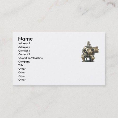 Weightlifting Business Card Templates