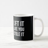 https://rlv.zcache.com/weightlifting_gym_quote_lift_it_black_white_coffee_mug-r4bbec7f7f48c44cea38851cb02e4a51c_x7jgr_8byvr_166.jpg